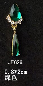 5 buc. Articole pentru unghii din aliaj 3D, modele lungi și goale, picături de apă, pentru unghii, cu strasuri, pentru inimă, accesorii pentru unghii, pentru bijuterii, pietre prețioase