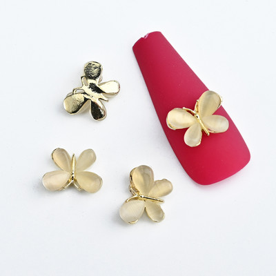 5 buc. Articole pentru unghii din aliaj 3D, modele lungi și goale, picături de apă, pentru unghii, cu strasuri, pentru inimă, accesorii pentru unghii, pentru bijuterii, pietre prețioase