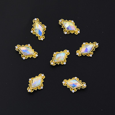 5 buc. Articole pentru unghii din aliaj 3D, modele lungi și goale, picături de apă, pentru unghii, cu strasuri, pentru inimă, accesorii pentru unghii, pentru bijuterii, pietre prețioase