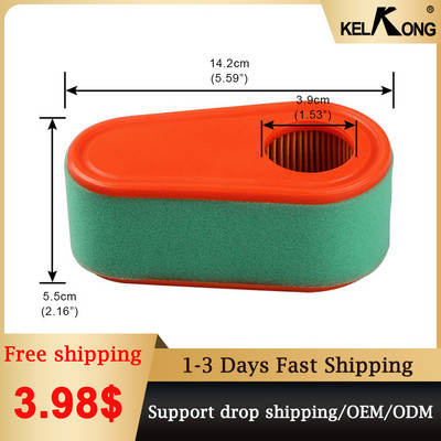 KELKONG 1Pc Filter and Pre-Filters Cleaner Cartridge Pre-filters for Briggs&Stratton 795066 796254 DOV Spare Parts