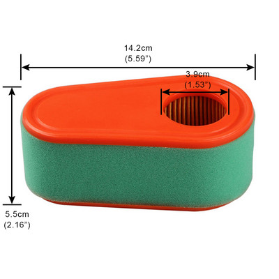 KELKONG 1Pc oro filtras ir pirminiai filtrai valytuvų kasečių pirminiai filtrai, skirti Briggs&Stratton 795066 796254 DOV atsarginės dalys