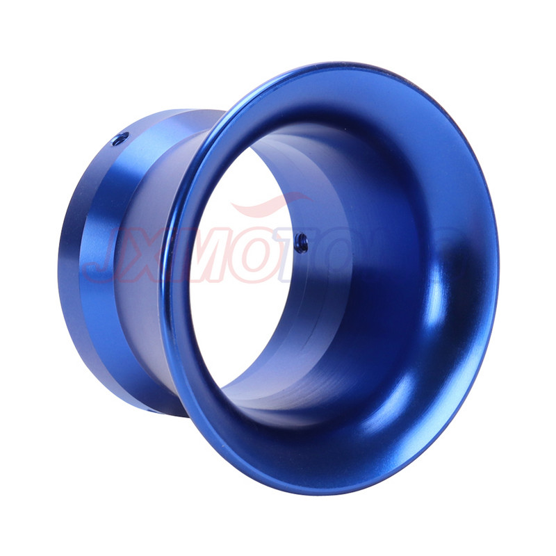 50 mm motociklo karbiuratoriaus oro filtro sąsajos vėjo taurės rago greičio kaminas