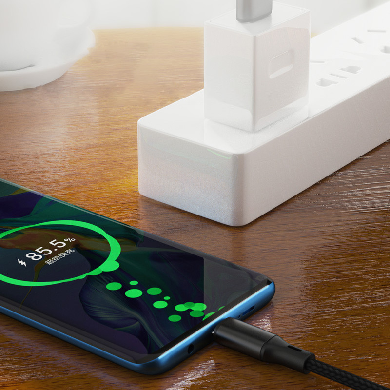 Starplat 2u1 USB tip C kabel 5A brzo punjenje za Huawei Mate 40 P50 Pro Quick Charge 2u1 USB kabel za iPhone 13 12 11 Pro