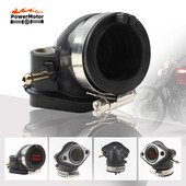 GY6 našumo dalys karbiuratoriaus kolektoriaus gumos sąsaja, skirta MIKUNI PD24J BS24 125cc 4 taktų ATV Go Kart įleidimo angos adapteriui