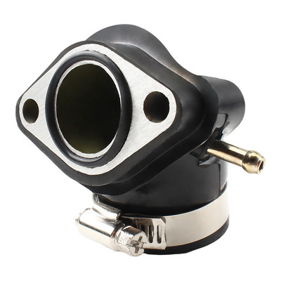 GY6 našumo dalys karbiuratoriaus kolektoriaus gumos sąsaja, skirta MIKUNI PD24J BS24 125cc 4 taktų ATV Go Kart įleidimo angos adapteriui