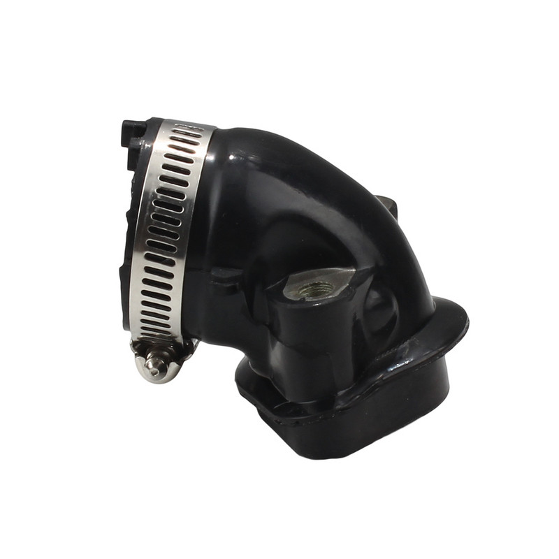 GY6 našumo dalys karbiuratoriaus kolektoriaus gumos sąsaja, skirta MIKUNI PD24J BS24 125cc 4 taktų ATV Go Kart įleidimo angos adapteriui