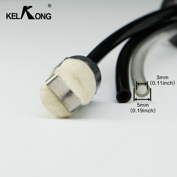 KELKONG Δεξαμενή αερίου καυσίμου 3 οπών για Echo 900103 STIHL 023 Grommet Φίλτρο γραμμής καυσίμου με εξαερισμό φίλτρου Αλυσοπρίονο καρμπυρατέρ