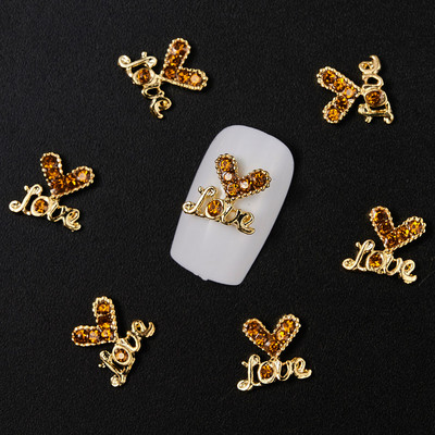 10/20 tk 3D kirsipuu küünekunsti amuletid 1,8*1,7cm punane/roosa/selge kirsikristall, 3D maguskirsi maniküür kividega kaunistus JE-10