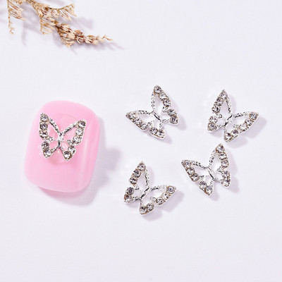 10/20 tk 3D kirsipuu küünekunsti amuletid 1,8*1,7cm punane/roosa/selge kirsikristall, 3D maguskirsi maniküür kividega kaunistus JE-10