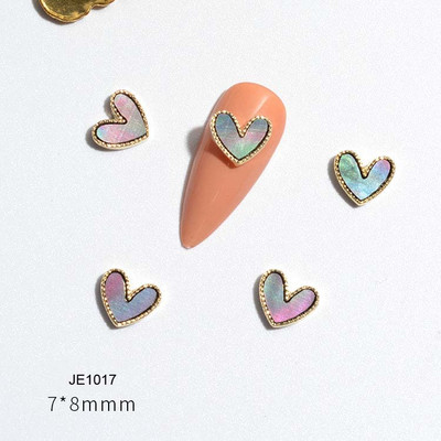 10/20 tk 3D kirsipuu küünekunsti amuletid 1,8*1,7cm punane/roosa/selge kirsikristall, 3D maguskirsi maniküür kividega kaunistus JE-10
