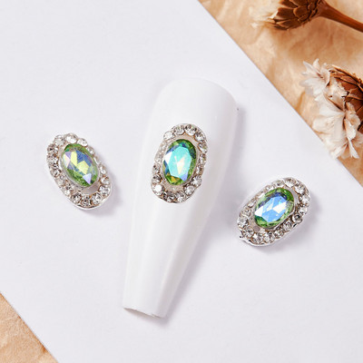 10/20 tk 3D kirsipuu küünekunsti amuletid 1,8*1,7cm punane/roosa/selge kirsikristall, 3D maguskirsi maniküür kividega kaunistus JE-10
