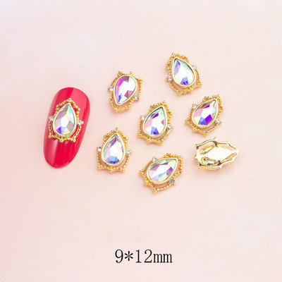 10/20 tk 3D kirsipuu küünekunsti amuletid 1,8*1,7cm punane/roosa/selge kirsikristall, 3D maguskirsi maniküür kividega kaunistus JE-10