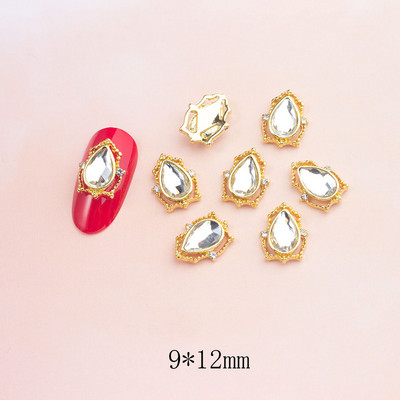 10/20 tk 3D kirsipuu küünekunsti amuletid 1,8*1,7cm punane/roosa/selge kirsikristall, 3D maguskirsi maniküür kividega kaunistus JE-10
