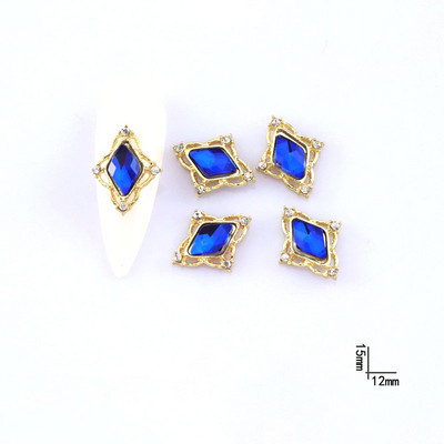 10/20 tk 3D kirsipuu küünekunsti amuletid 1,8*1,7cm punane/roosa/selge kirsikristall, 3D maguskirsi maniküür kividega kaunistus JE-10