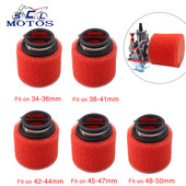 Sclmotos- Mootorratta karburaatori vahtõhufilter 35 38 42 45 48 mm käsnapuhastusvahend mopeed-tõukeratas, mustuskarkass Kayo BSE GY6 DIO