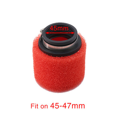 Sclmotos- Mootorratta karburaatori vahtõhufilter 35 38 42 45 48 mm käsnapuhastusvahend mopeed-tõukeratas, mustuskarkass Kayo BSE GY6 DIO