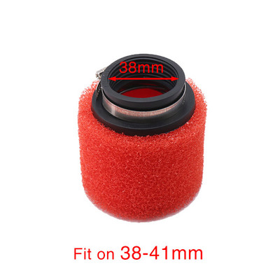 Sclmotos- Mootorratta karburaatori vahtõhufilter 35 38 42 45 48 mm käsnapuhastusvahend mopeed-tõukeratas, mustuskarkass Kayo BSE GY6 DIO