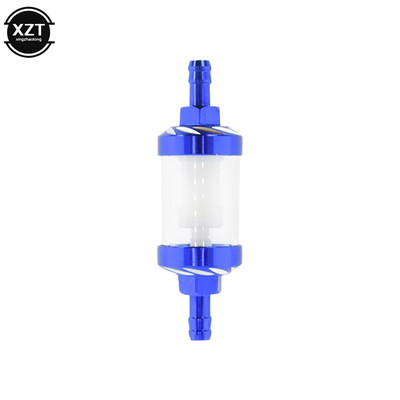 Aliuminio lydinio stiklas motociklas benzinas degalai benzino filtras 8 mm priedai ATV Pit bike motociklas visureigis