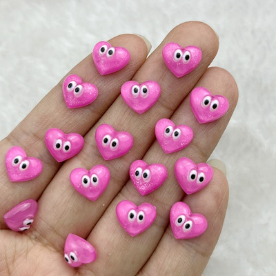 50 tk 3D läikivad armsad multifilmitähed Armastuspilved Lightning sari Nail Art Resin küünekunsti kaunistused Lillekujulised küünekunsti tarvikud