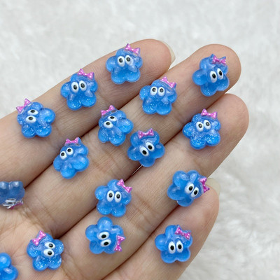50 tk 3D läikivad armsad multifilmitähed Armastuspilved Lightning sari Nail Art Resin küünekunsti kaunistused Lillekujulised küünekunsti tarvikud