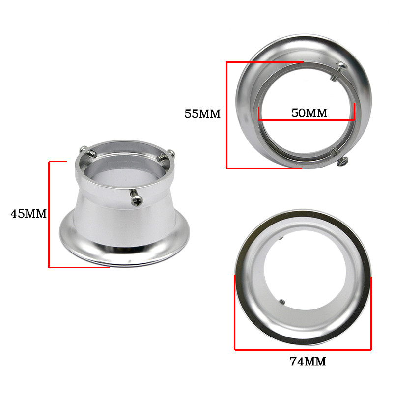 ZSDTRP 50 mm boje Zračni filtar rasplinjača motocikla za PWK 21 24 26 28 30 PE 28 30 Ponovno postavite čašicu zračnog filtra rasplinjača Wind Cup