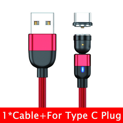 SZYUPXIN magnetinis USB kabelis 3 viename mikro USB įkroviklis 3 m LED magnetinis laido C tipo laidas skirtas iphone11 XS Xiaomi Samsung telefono laidas