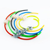 Mootorratta plastikust kütusefilter bensiinifiltrid + bensiini kütusetoru voolik + õlilüliti + torude vedruklambrid mototõukeratta mustusratas