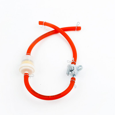 Mootorratta plastikust kütusefilter bensiinifiltrid + bensiini kütusetoru voolik + õlilüliti + torude vedruklambrid mototõukeratta mustusratas