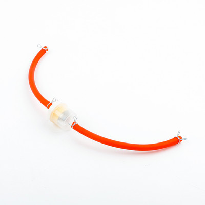 Mootorratta plastikust kütusefilter bensiinifiltrid + bensiini kütusetoru voolik + õlilüliti + torude vedruklambrid mototõukeratta mustusratas