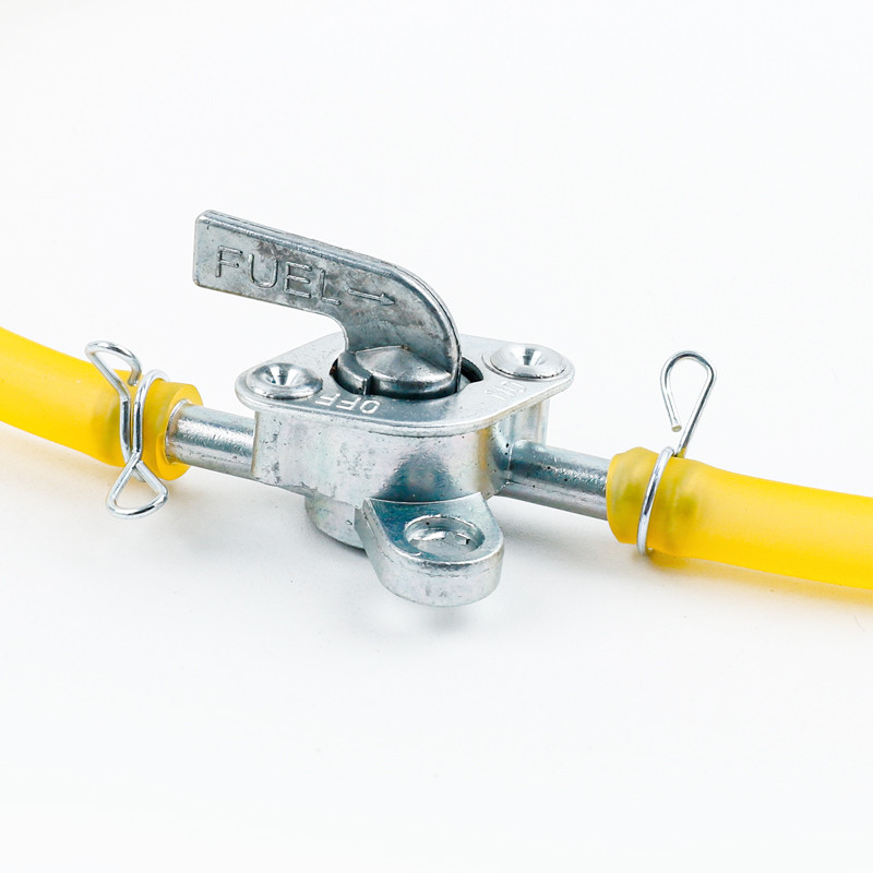 Mootorratta plastikust kütusefilter bensiinifiltrid + bensiini kütusetoru voolik + õlilüliti + torude vedruklambrid mototõukeratta mustusratas