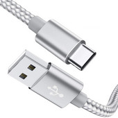 C-tüüpi USB-kaabel, Samsung Galaxy S9 S8 Note 8 kiirlaadimisjuhe, Pixel, LG V30 G6 G5, Nintendo Switch, OnePlus 5 3T