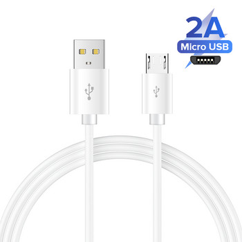 0.25/1/1.5/2/3M Micro USB кабел Кабел за данни за бързо зареждане Адаптер за зарядно устройство за Samsung Xiaomi Huawei Android телефон Microusb кабели