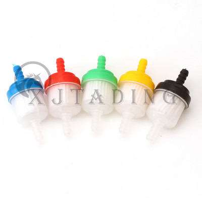 Filtru de ulei pentru motocicletă, benzină, gaz, benzină, benzină, 5 buc., pentru scuter, motocicletă, ciclomotor, scuter, Dirt Bike, ATV, Go Kart, filtru de combustibil pentru ulei