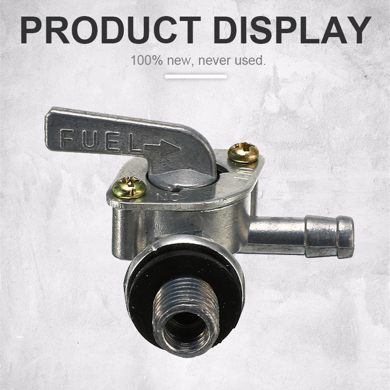 Întrerupător de robinet pentru supapă de închidere a combustibilului pornit/oprit 2-3-5KW M10x1,25 It 1/4" robinet pentru furtun pentru înlocuirea rezervorului de combustibil al generatorului de benzină