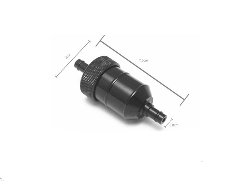 Filtru de ulei de motocicletă pentru scuter Tubă din aliaj de aluminiu universal pentru SUZUKI SE SV650 S GSXR1000 DL650 V-STROM DR 650 S