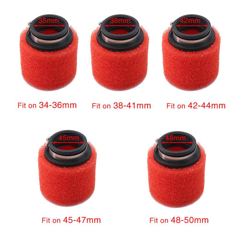 ALCON-Racing karbiuratorius, apvalus oro filtras, kempinių valiklis, paspirtukas, purvo duobė, motociklas, universalus 35 mm 38 mm 42 mm 45 mm 48 mm