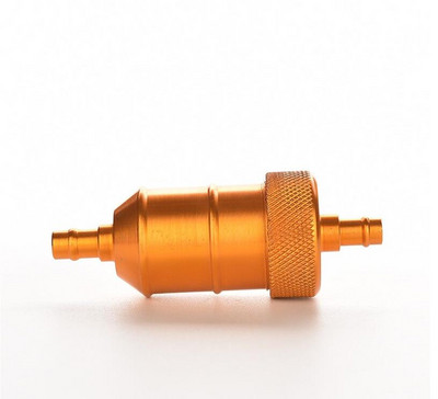 Univerzalni 8 mm čistač filtra benzinskog plina za gorivo CNC aluminijski za motocikl Pit Dirt Bike ATV Quad Inline filter goriva za ulje i plin