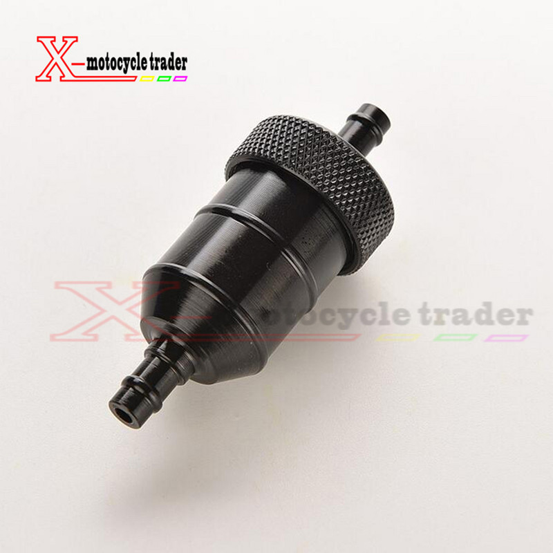 Univerzalni 8 mm čistač filtra benzinskog plina za gorivo CNC aluminijski za motocikl Pit Dirt Bike ATV Quad Inline filter goriva za ulje i plin