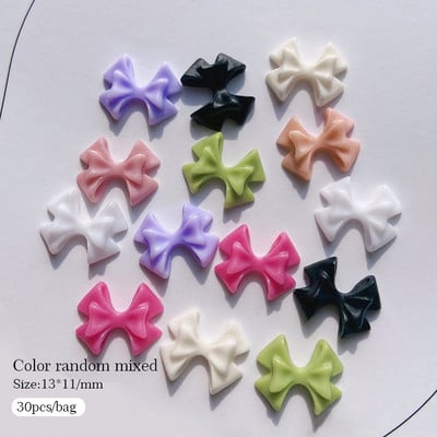 1 pungă Jeleu Fluture Nail Art Decoration Strasuri Colorate Unghii LUNA Inima Brelocuri 3D Apăsați pe unghii Panglică Piese Accesorii