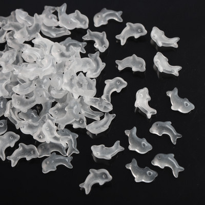 20 tk 7x11mm delfiinikujuline küünekunst klaasist kivikivid suvised uued kujundused gradient tarretisvärvid küünekunst 3D võlusid kaunistused