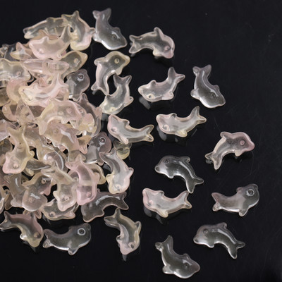 20 tk 7x11mm delfiinikujuline küünekunst klaasist kivikivid suvised uued kujundused gradient tarretisvärvid küünekunst 3D võlusid kaunistused