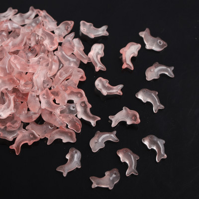 20 tk 7x11mm delfiinikujuline küünekunst klaasist kivikivid suvised uued kujundused gradient tarretisvärvid küünekunst 3D võlusid kaunistused