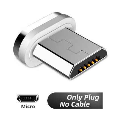 90 laipsnių magnetinis kabelis Micro USB Type C greitas įkrovimas, skirtas iPhone 12 11 Por Huawei Xiaomi mobiliesiems telefonams USB C magneto įkrovimo laidas
