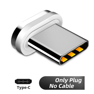 90 laipsnių magnetinis kabelis Micro USB Type C greitas įkrovimas, skirtas iPhone 12 11 Por Huawei Xiaomi mobiliesiems telefonams USB C magneto įkrovimo laidas