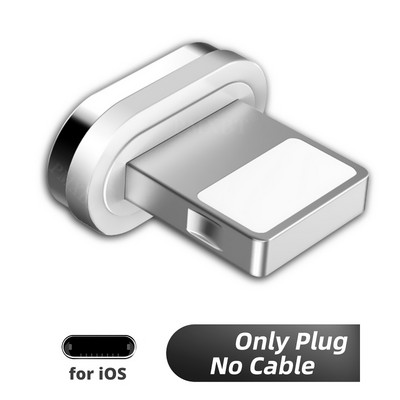 90 laipsnių magnetinis kabelis Micro USB Type C greitas įkrovimas, skirtas iPhone 12 11 Por Huawei Xiaomi mobiliesiems telefonams USB C magneto įkrovimo laidas