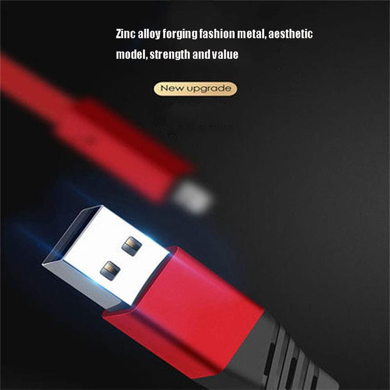 Cablu USB reglabil Cablu de încărcare a telefonului regenerabil pentru tăierea iPhone Reparare rapidă Linie reutilizabilă a telefonului mobil Android tip C