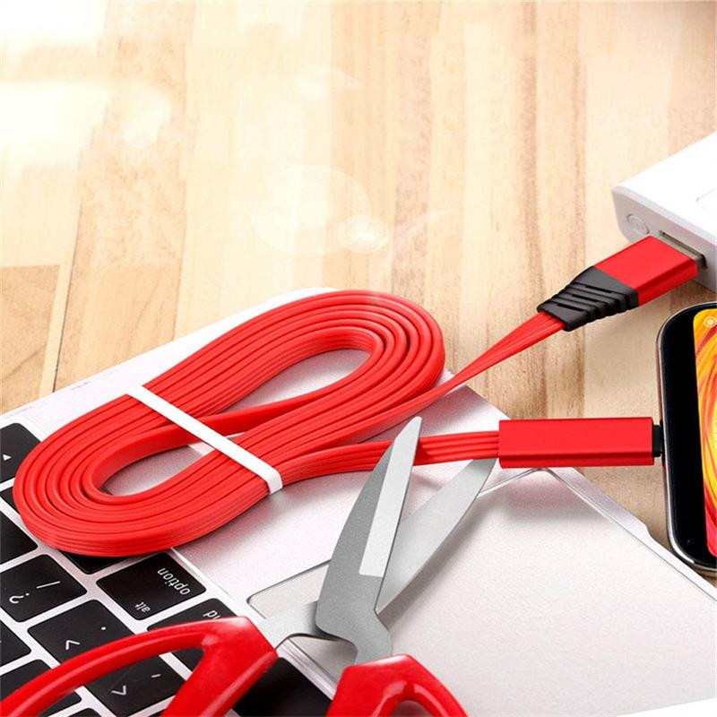 Cablu USB reglabil Cablu de încărcare a telefonului regenerabil pentru tăierea iPhone Reparare rapidă Linie reutilizabilă a telefonului mobil Android tip C