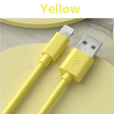 Vedel silikoonkaabli laadija IPhone 11 Pro Max X XR XS 8 7 6 6s 5 5s IPadi juhe laadimiseks laadija kaabel IPhone kaabli jaoks