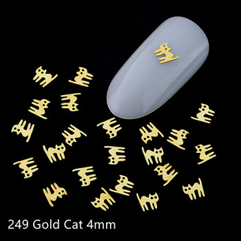 100 τμχ/παρτίδα Ιαπωνία 3d Gold Honey Bee Nail Art Decorations Charm Diy Manicure Κοσμήματα από κράμα καρφιά για αξεσουάρ κοσμημάτων Πριτσίνια