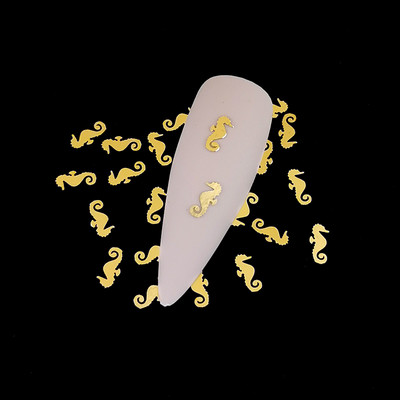 100 vnt. / lot. Japonija 3d auksas Honey Bee nagų dailės puošmenos Charm Diy Manikiūras Papuošalai Lydinio smeigės papuošalams Priedai Kniedės